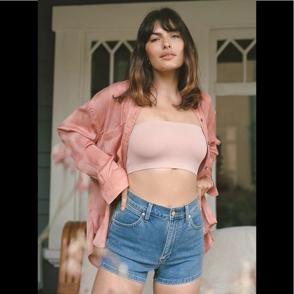 FREE PEOPLE NINA BANDEAU TOP - Picture 2 of 4